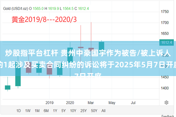 炒股指平台杠杆 贵州中豪国宇作为被告/被上诉人的1起涉及买卖合同纠纷的诉讼将于2025年5月7日开庭